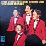 Songs We Sang On The Andy Williams Show - Front